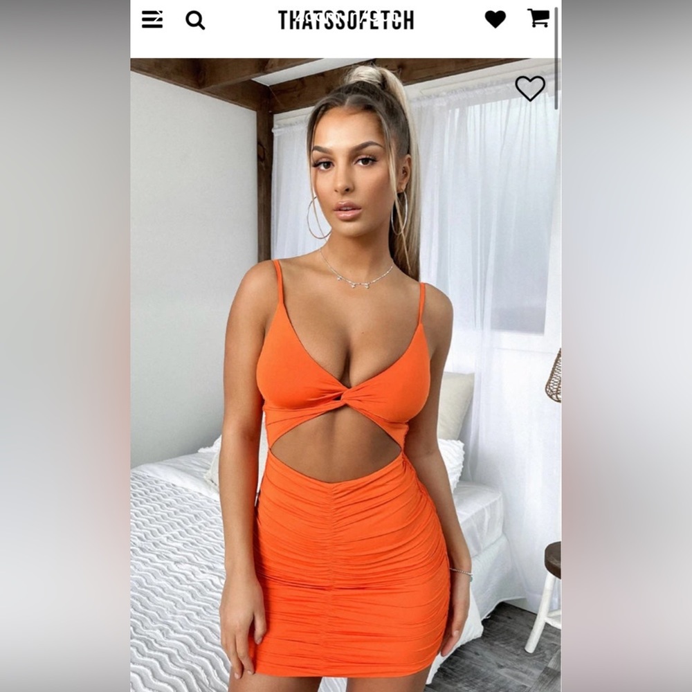 That’s So Fetch Tamara Dress - Orange